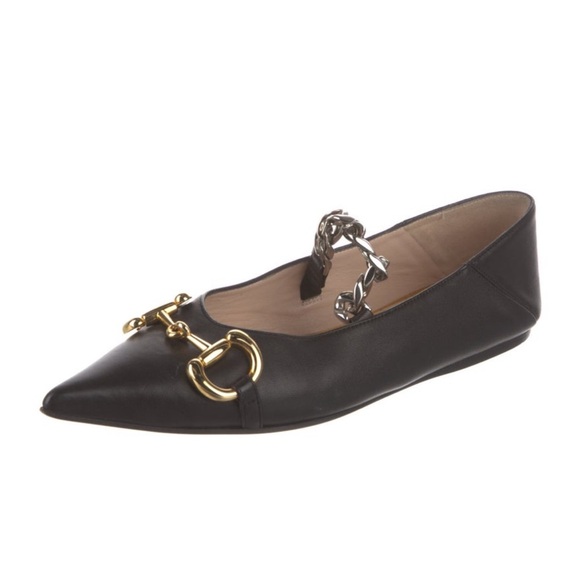 Gucci leather Flats - Picture 1 of 5